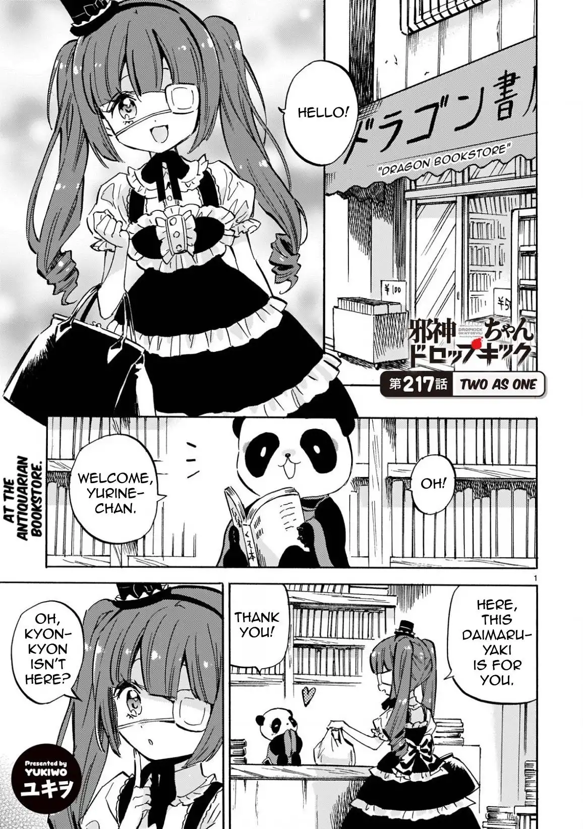 Jashin-chan Dropkick Chapter 222 1